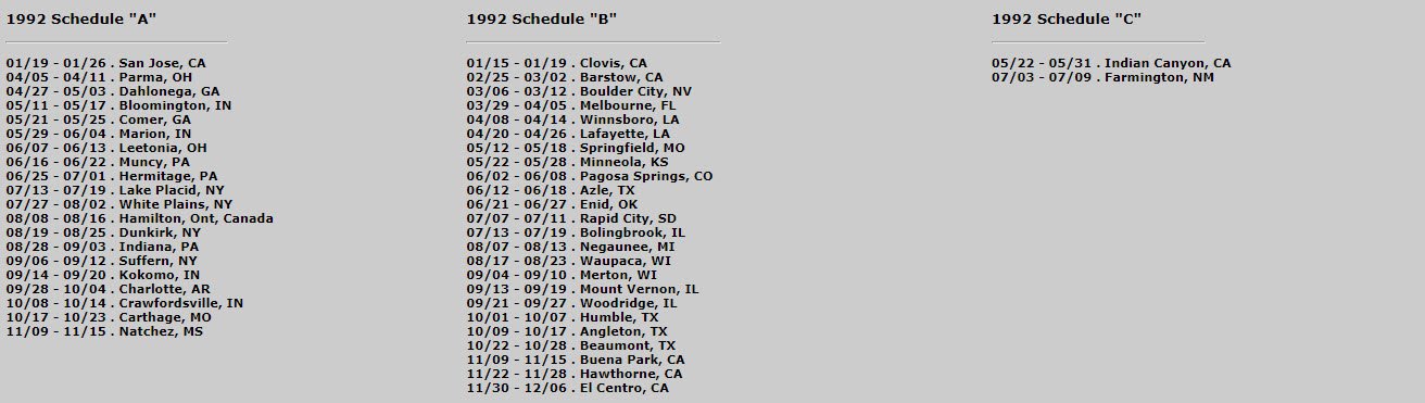 History of Communities The Moving Wall has been to.