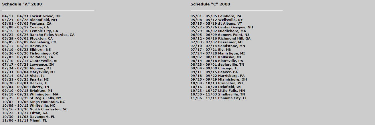 History of Communities The Moving Wall has been to.