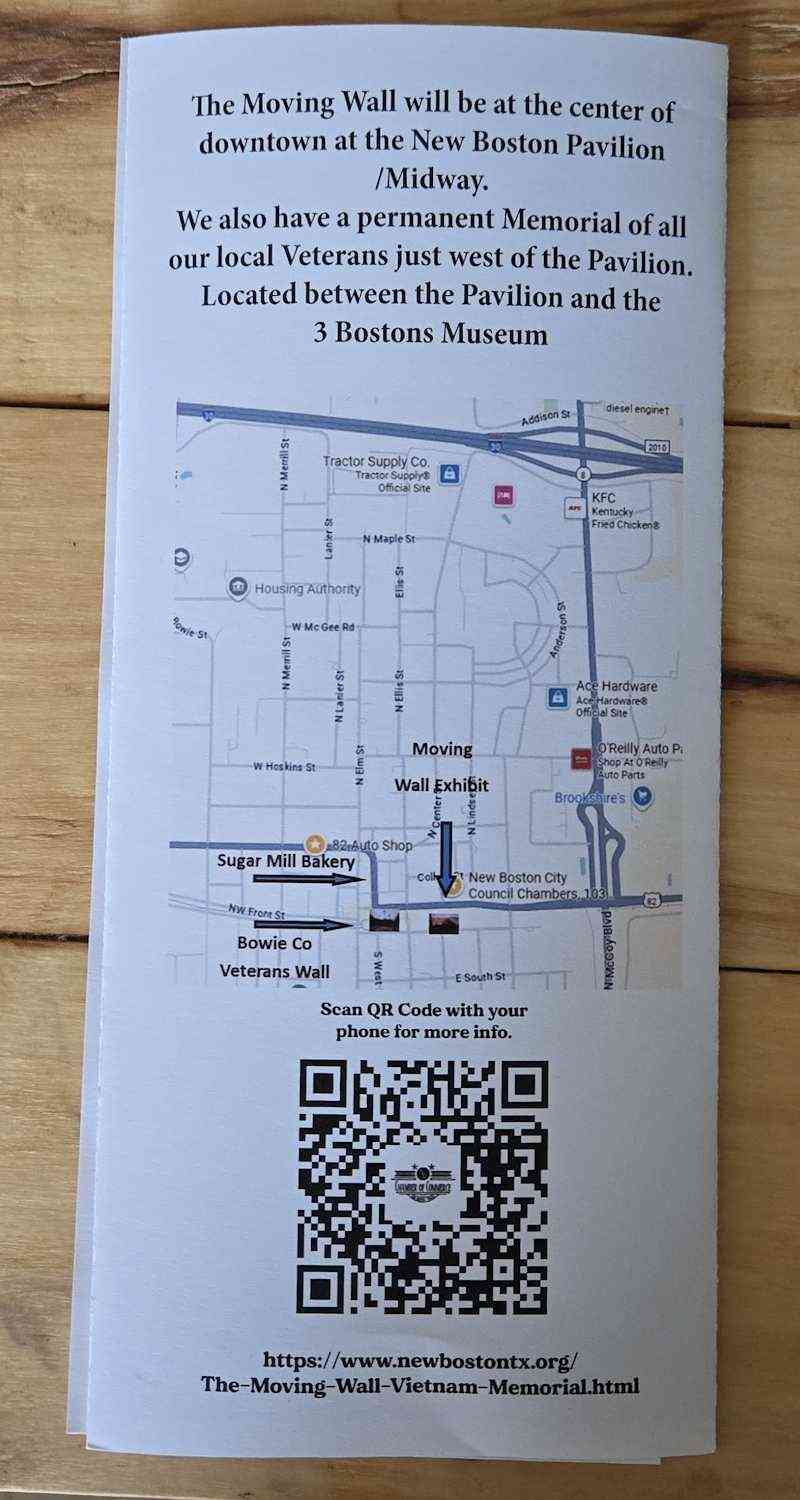 Back Cover of Trifold Brochure