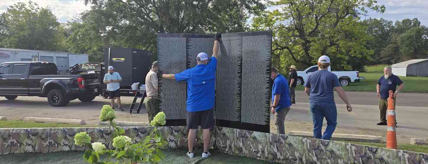 Starting the Wall in Center