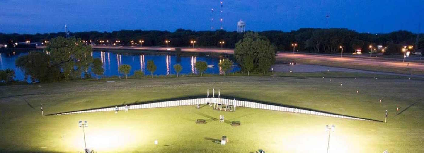 The Moving Wall with River