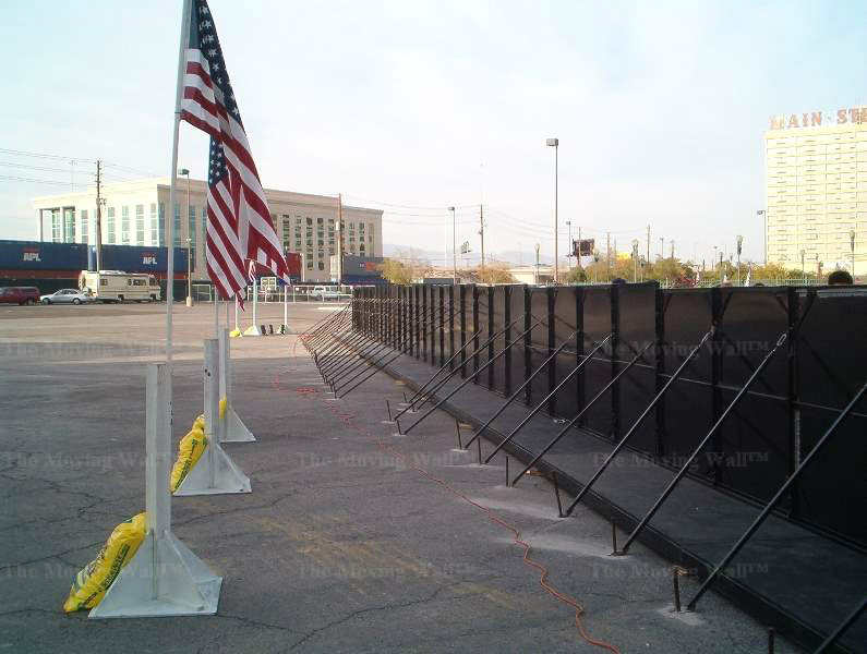 Behind the Moving Wall setup Behind the Moving Wall setup